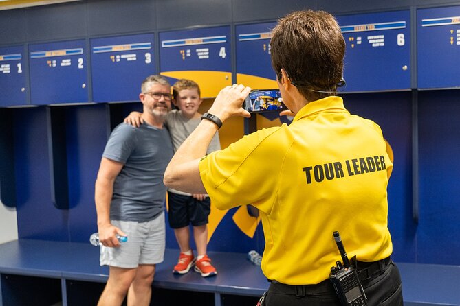 The Optus Stadium Tour - The changerooms used by Perth teams