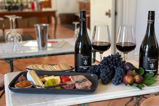 Tintilla Estate: Wine Tasting with a Meat and Cheese Platter - A vineyard deck sets the tone