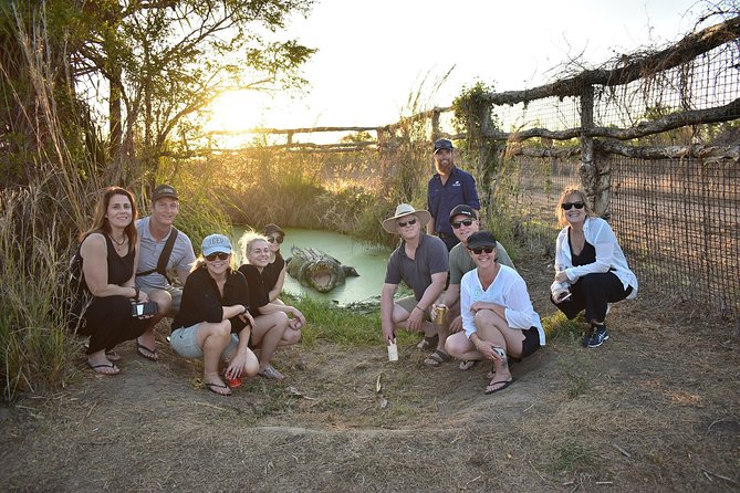 Top End Safari Camp Overnight Tour - Slowing down on the billabong cruise