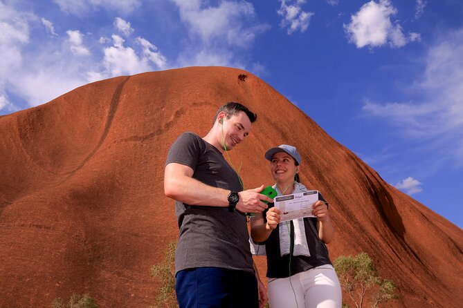 Uluru Audio Tour App - Driving from Uluru toward Kata Tjuta