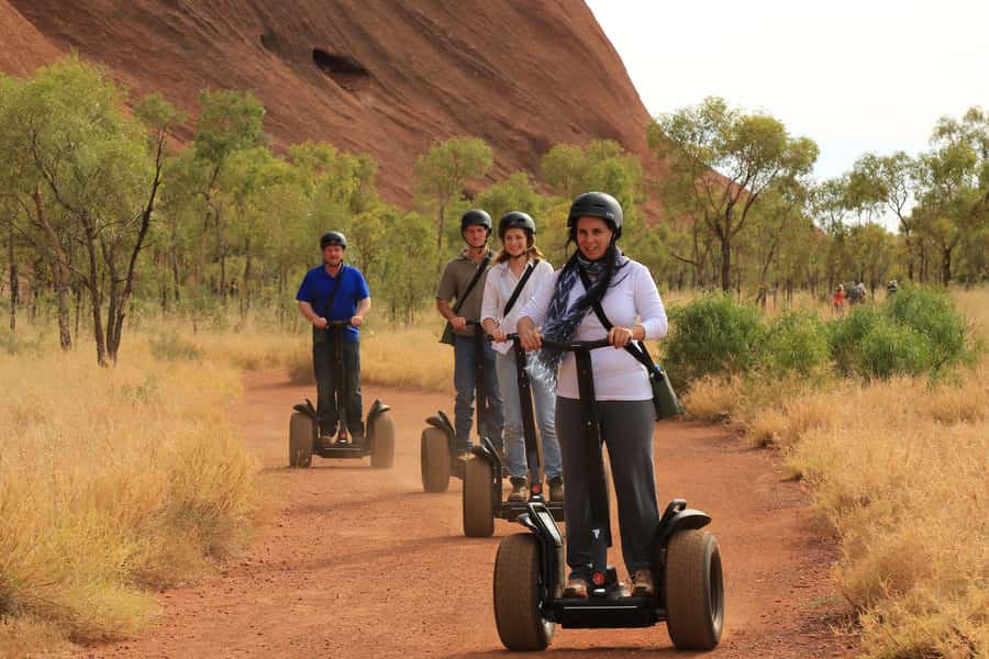 Uluru Base Segway Tour at Sunrise - Segway training before the main ride