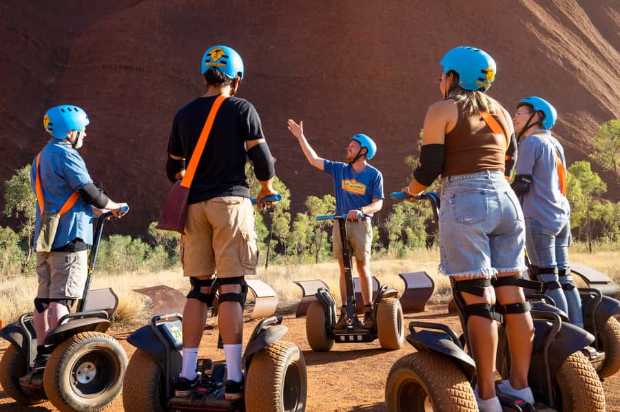 Uluru Base Segway Tour at Sunrise - Mutitjulu Waterhole and the Kuniya area