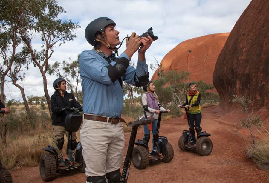 Uluru: Uluru Base Segway Tour - Training before the ride