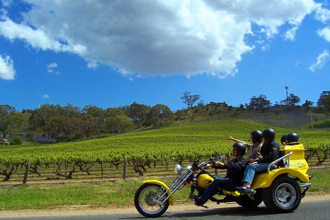 Unique Trike Barossa Valley Half Day Private Tour For 2 - A flexible 3.5-hour route through the valley