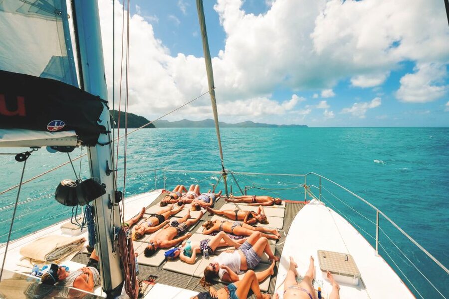 Whitsundays Sailing & Snorkelling Day Tour – All Inclusive - The crew and the feel onboard