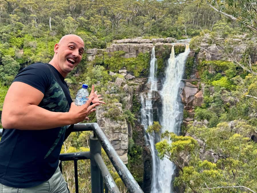 WILD Wombats and Kangaroo Experience, All Inclusive, Sydney - Waterfalls and short walks in Budderoo