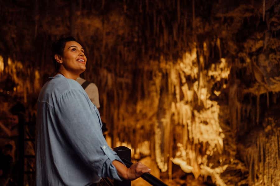Yallingup: Ngilgi Cave Ancient Lands Experience - Entering the decorated chambers of Ngilgi Cave