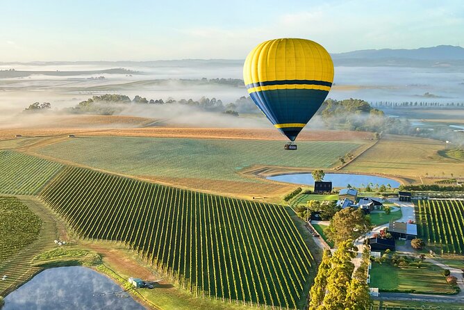 Yarra Valley Sunrise Balloon Flight with GoPro Photos - One hour above the Yarra Valley