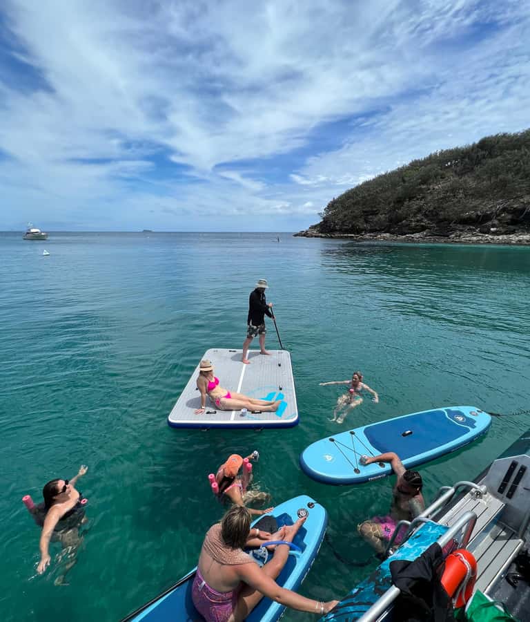 Yeppoon: Great Keppel Island Fast Boat Snorkel & Lunch Tour - Beaches, walks, and the inflatable pontoon