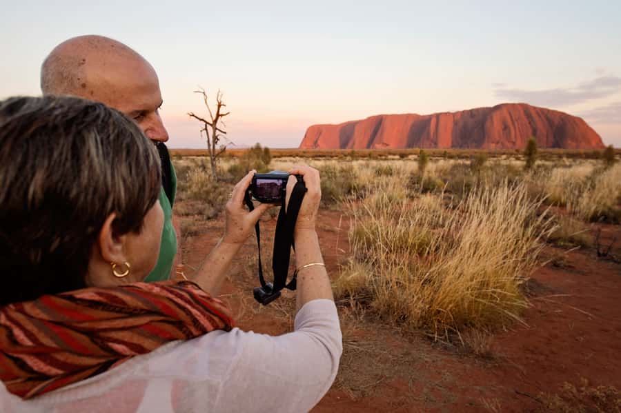 Yulara: Uluru Sunrise and Kata Tjuta Day Trip by Bus - Seeing Uluru with useful context