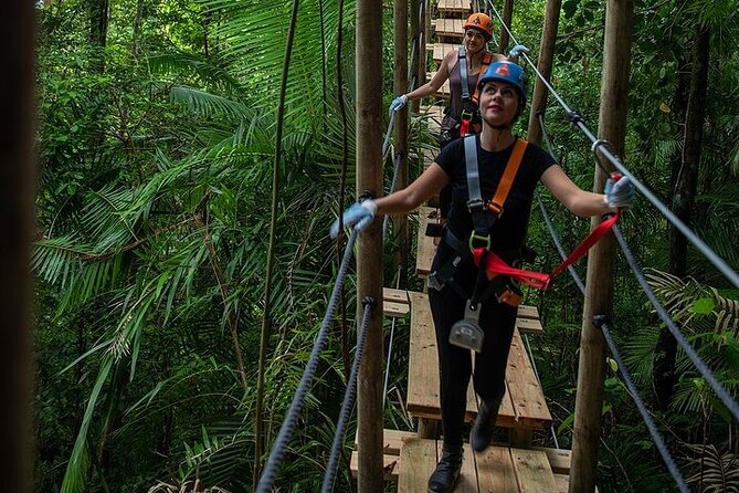 Ziplining Cape Tribulation with Treetops Adventures - Rain, clothing, and comfort